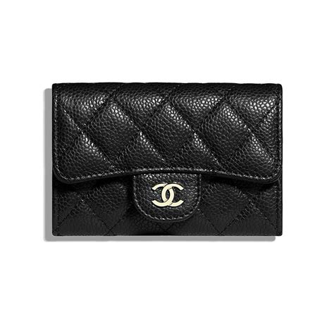 chanel card holder grained calfskin|chanel calfskin leather handbags.